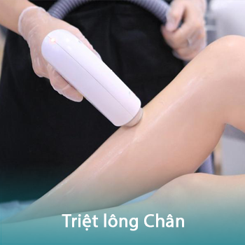 Triệt lông chân1