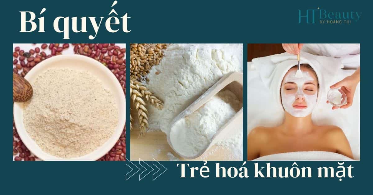 bí quyết trẻ hoá khuôn mặt