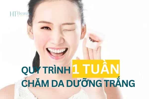 quy trình chăm sóc da mặt trong 1