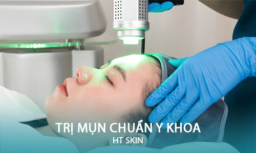 Trị mụn chuẩn y khoa HT Skin