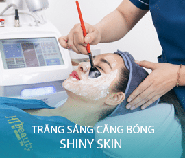 Trắng sáng căng bóng Shiny Skin