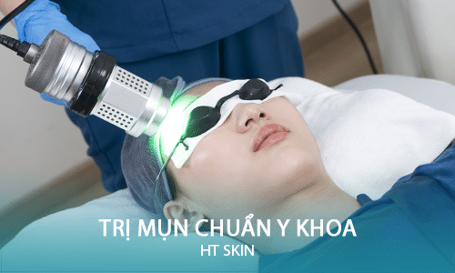 Điều trị mụn chuẩn y khoa HT Skin