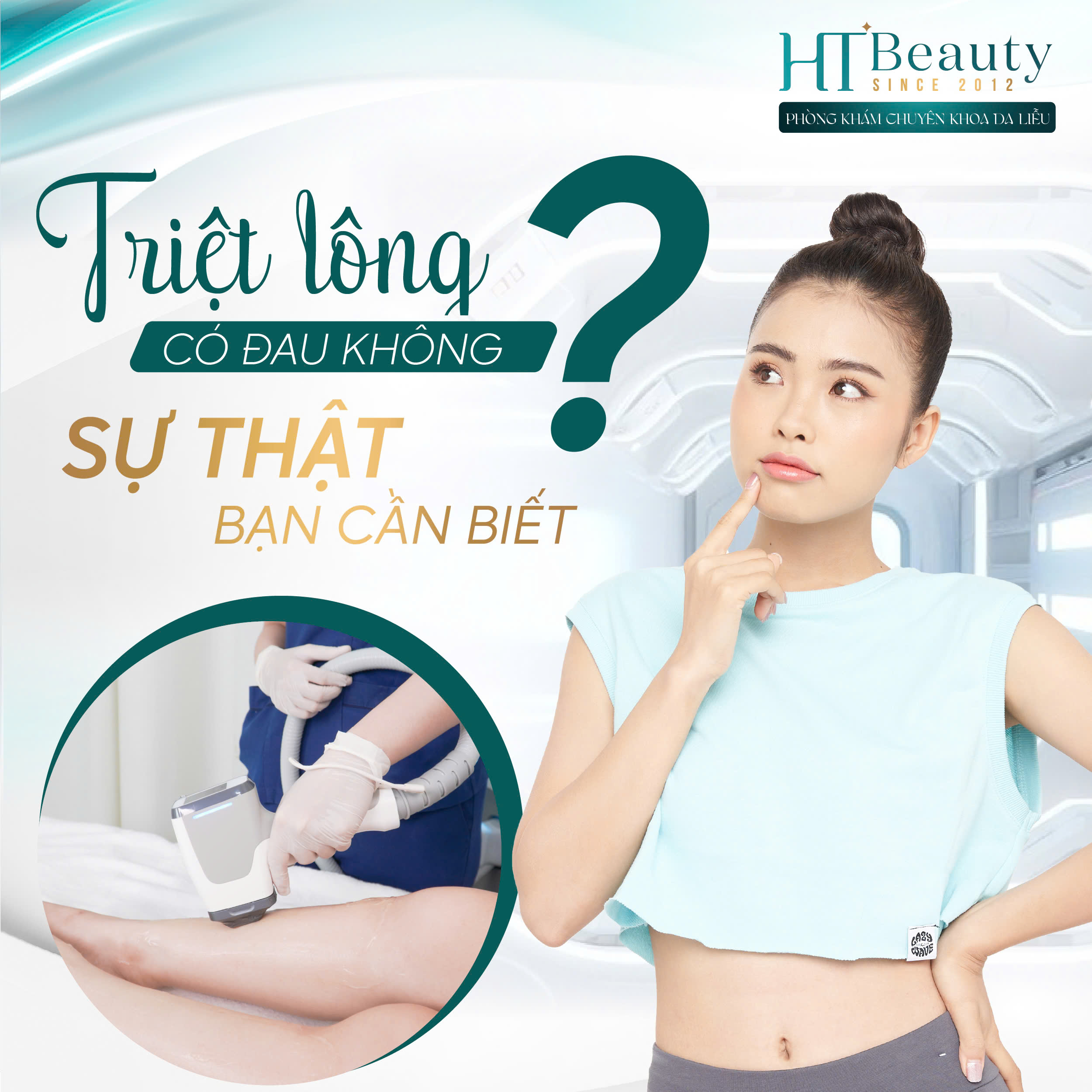 Triệt lông có đau không? Sự thật bạn cần biết
